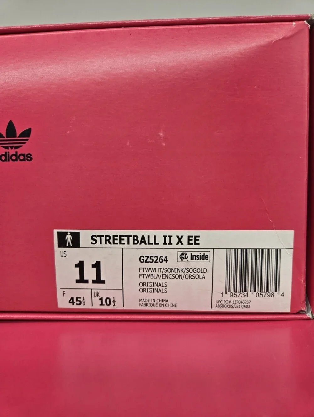 adidas Men's Streetball II X EE GZ5264 Erick Emmanuel Basketball Shoes Size 11 - Picture 8 of 8